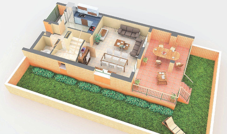 Plano virtual 3D PB 